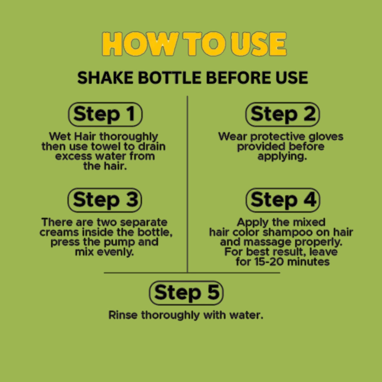 Hair Colour Shampoo