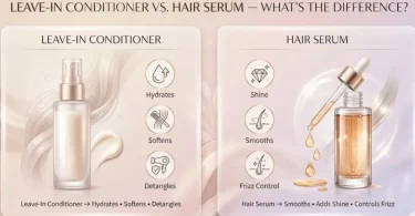 leave in conditioner vs hair serum